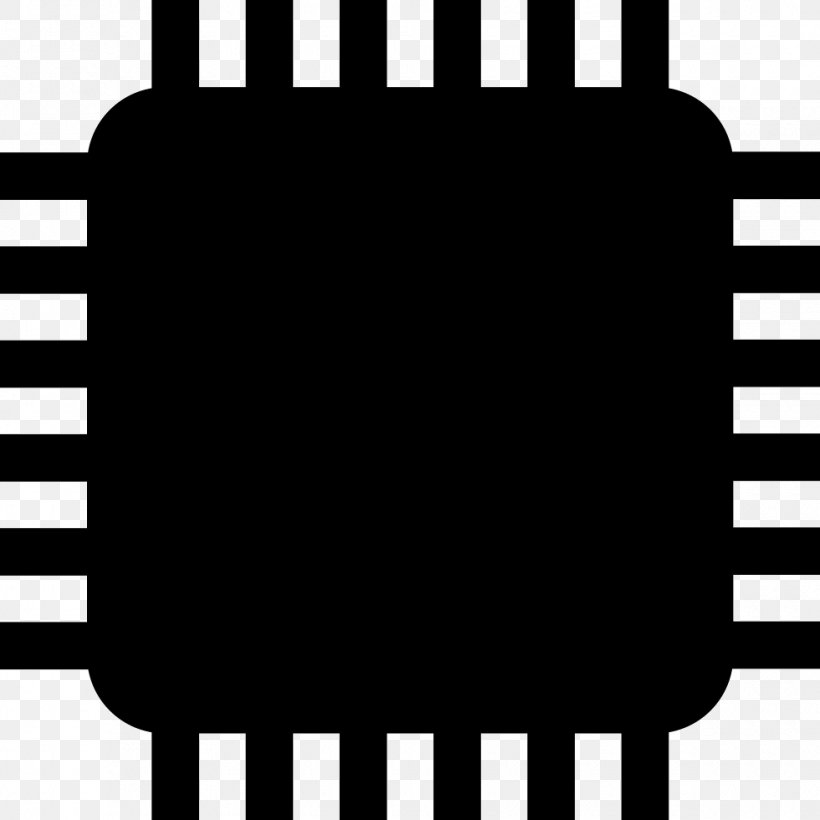 Integrated Circuits & Chips Adobe Acrobat, PNG, 980x980px, Integrated Circuits Chips, Adobe Acrobat, Black, Black And White, Brand Download Free