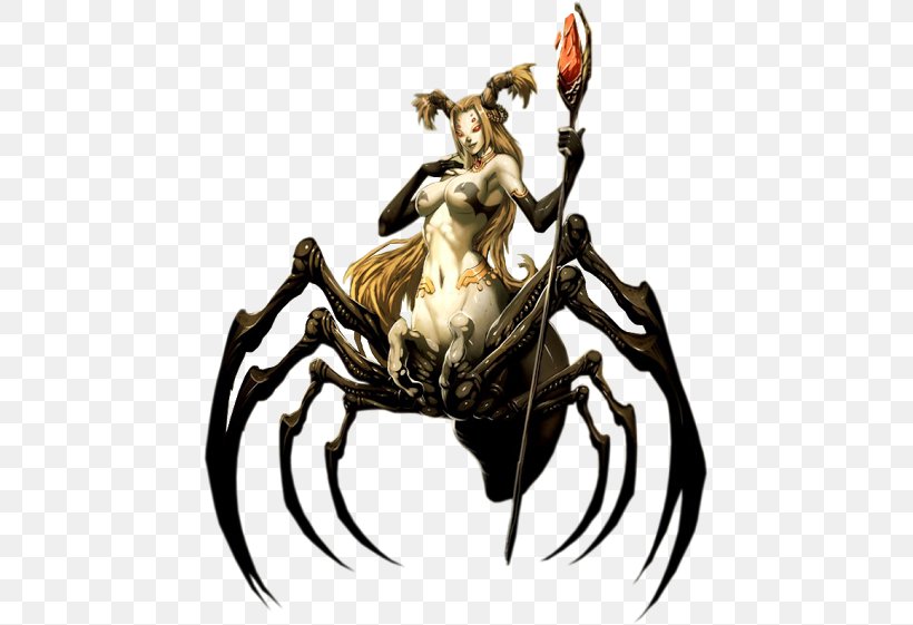 Spider Humanoid Arachne Jorōgumo Dungeons & Dragons, PNG, 455x561px, Spider, Arachne, Art, Decapoda, Dungeons Dragons Download Free