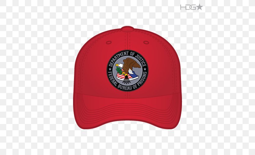 Baseball Cap Federal Bureau Of Prisons Jailer United States, PNG, 500x500px, Baseball Cap, Cap, Corrections, Federal Bureau Of Prisons, Federation Download Free