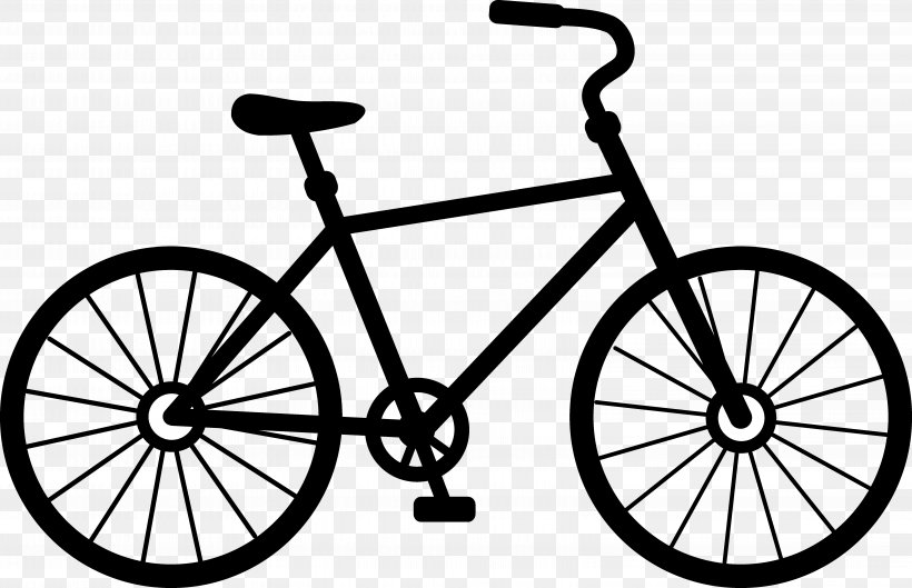 Bicycle Cycling Free Content Clip Art, PNG, 6409x4139px, Bicycle, Art Bike, Bicycle Accessory, Bicycle Drivetrain Part, Bicycle Frame Download Free