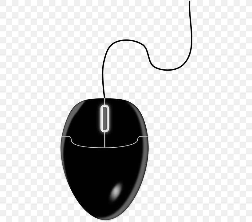 Computer Mouse Computer Keyboard Pointer Clip Art, PNG, 433x720px, Computer Mouse, Black, Black And White, Computer, Computer Component Download Free