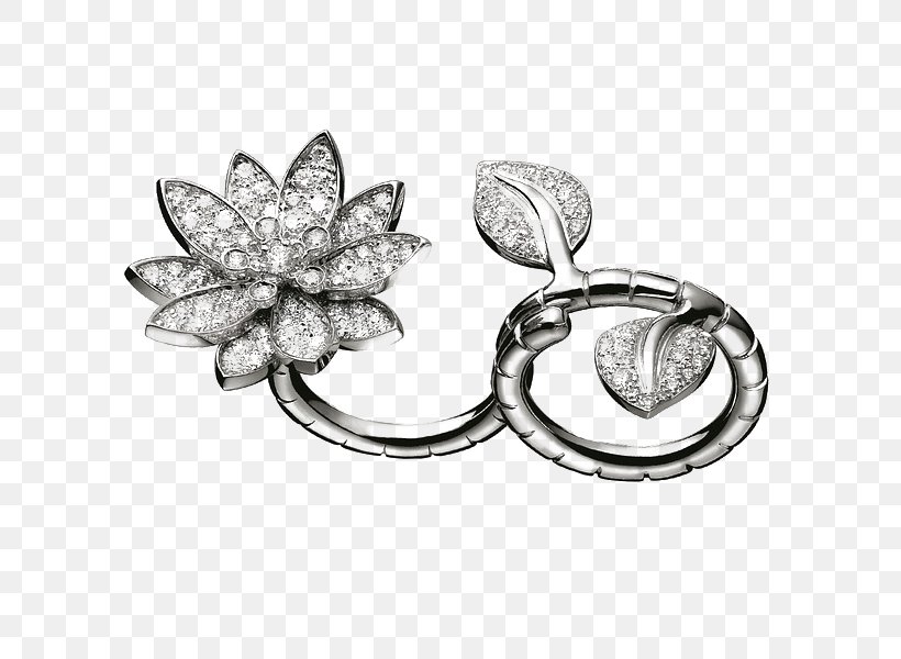 Earring Van Cleef & Arpels Jewellery Wedding Ring, PNG, 600x600px, Earring, Black And White, Body Jewelry, Body Piercing Jewellery, Bracelet Download Free