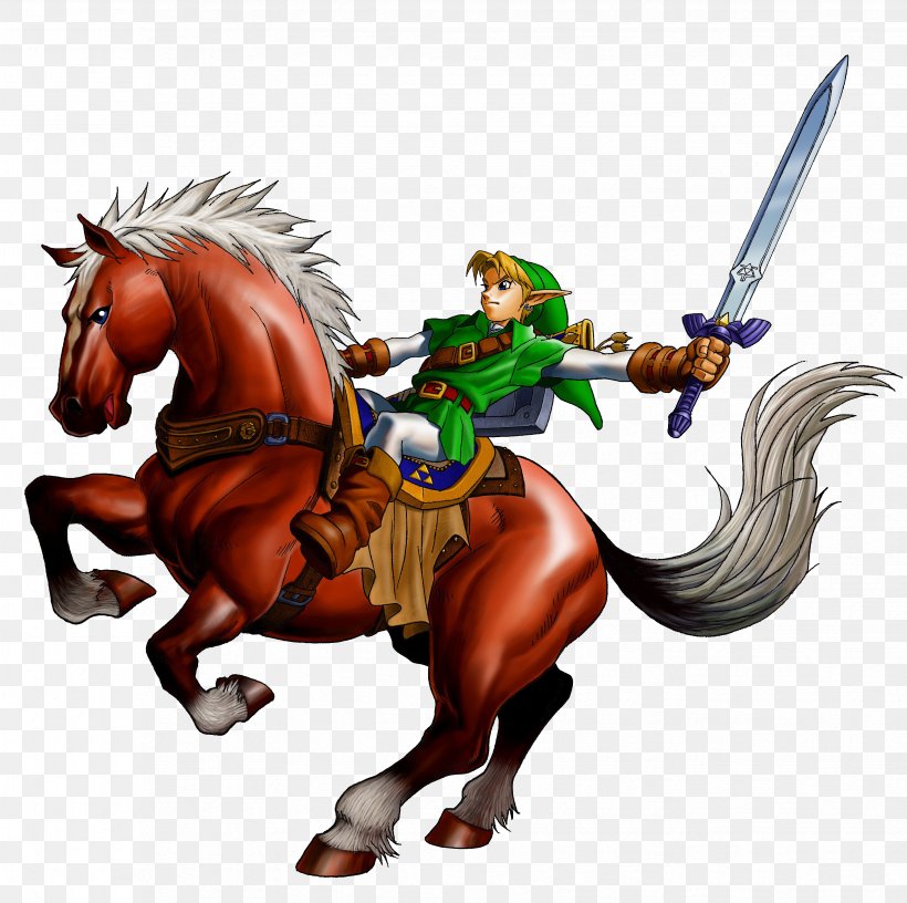 The Legend Of Zelda: Ocarina Of Time 3D Link Nintendo 64, PNG, 3307x3291px, Legend Of Zelda Ocarina Of Time, Action Figure, Animal Figure, Epona, Fictional Character Download Free
