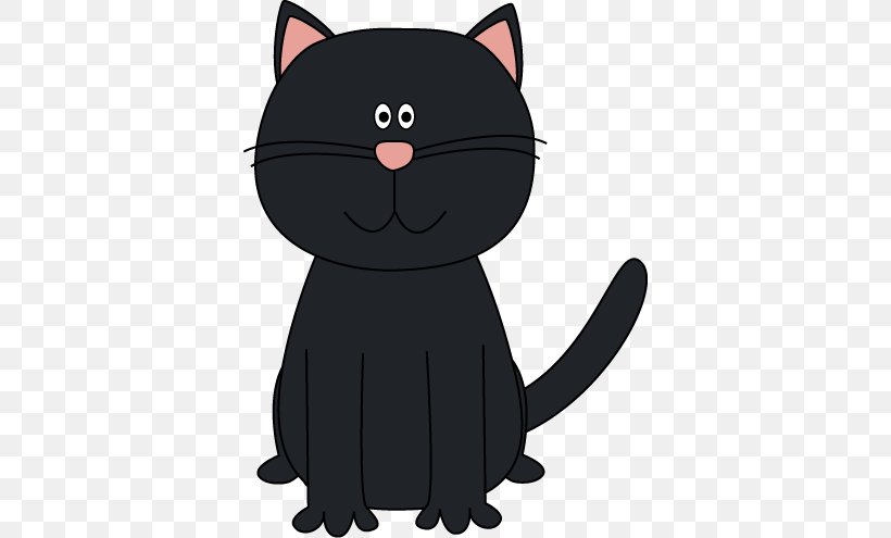 Black Cat Kitten Halloween Clip Art, PNG, 372x495px, Cat, Black, Black Cat, Carnivoran, Cartoon Download Free