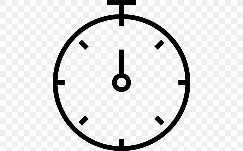 Clock Stopwatch Timer, PNG, 512x512px, Clock, Accounting, Alarm Clocks, Area, Black And White Download Free
