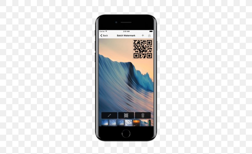 Mobile Phones Portable Communications Device QR Code Watermark Smartphone, PNG, 502x503px, Mobile Phones, Cellular Network, Code, Communication Device, Electronic Device Download Free