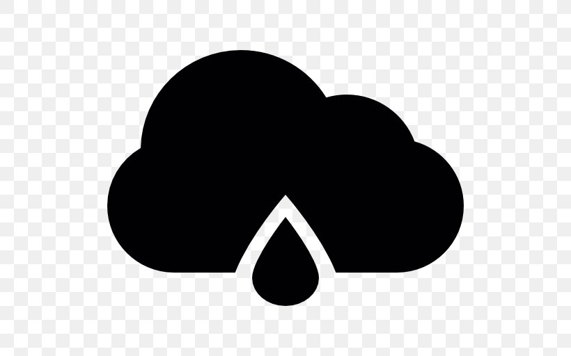 Rain Overcast Weather Black And White, PNG, 512x512px, Rain, Area, Black, Black And White, Cloud Download Free