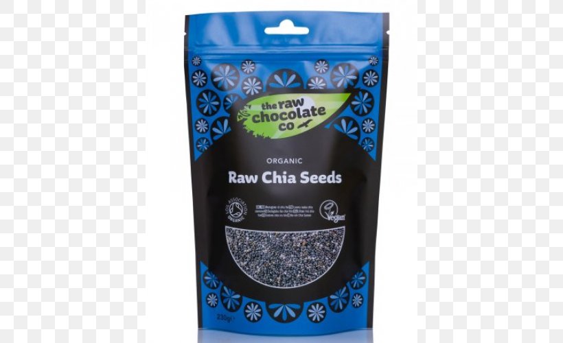 Raw Foodism Raw Chocolate Chia Seed, PNG, 500x500px, Raw Foodism, Berry, Cereal, Chia, Chia Seed Download Free