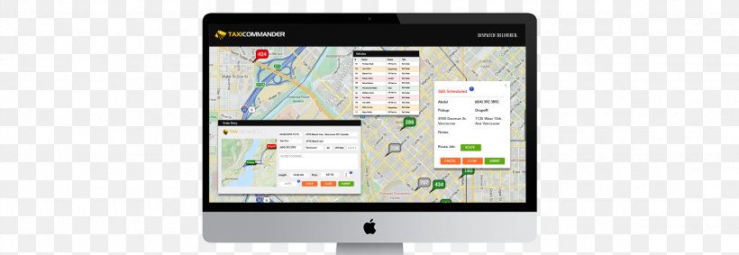 Taxi Smartphone Dispatcher Computer Software, PNG, 2292x792px, Taxi, Communication, Communication Device, Computer, Computer Accessory Download Free
