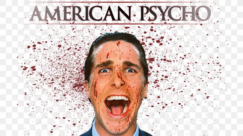 Bret Easton Ellis American Psycho Patrick Bateman YouTube Film, PNG, 1000x562px, Bret Easton Ellis, American Psycho, Author, Chin, Christian Bale Download Free