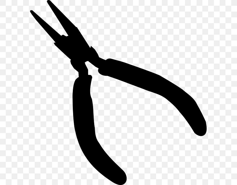 Diagonal Pliers Angle Line Clip Art Product Design, PNG, 611x640px, Diagonal Pliers, Diagonal, Hand Tool, Needlenose Pliers, Nipper Download Free