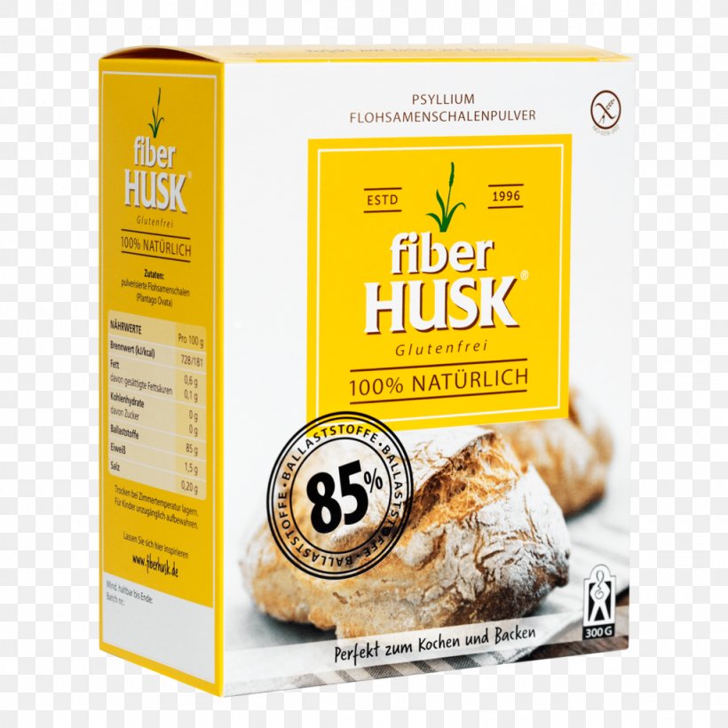 Psyllium Dietary Fiber Gluten Husk Low-carbohydrate Diet, PNG, 1024x1024px, Psyllium, Baking, Brand, Bread, Breakfast Cereal Download Free