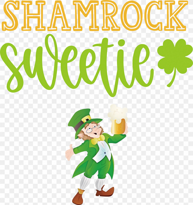 Shamrock Sweetie St Patricks Day Saint Patrick, PNG, 2825x3000px, St Patricks Day, Behavior, Cartoon, Character, Christmas Day Download Free