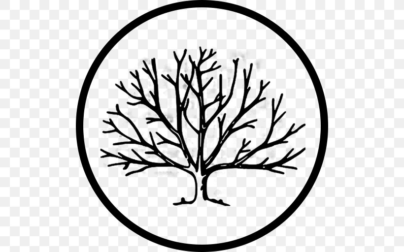Tree Deciduous Clip Art, PNG, 512x512px, Tree, Area, Art, Artwork, Black And White Download Free