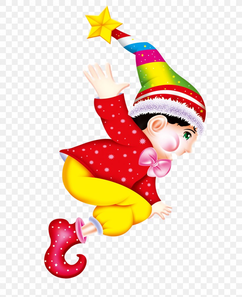 Christmas Clown, PNG, 1416x1740px, Christmas, Art, Cartoon, Character, Christmas Decoration Download Free