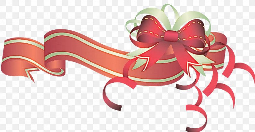 Christmas Ornament, PNG, 1024x533px, Red, Christmas, Christmas Ornament, Ribbon Download Free