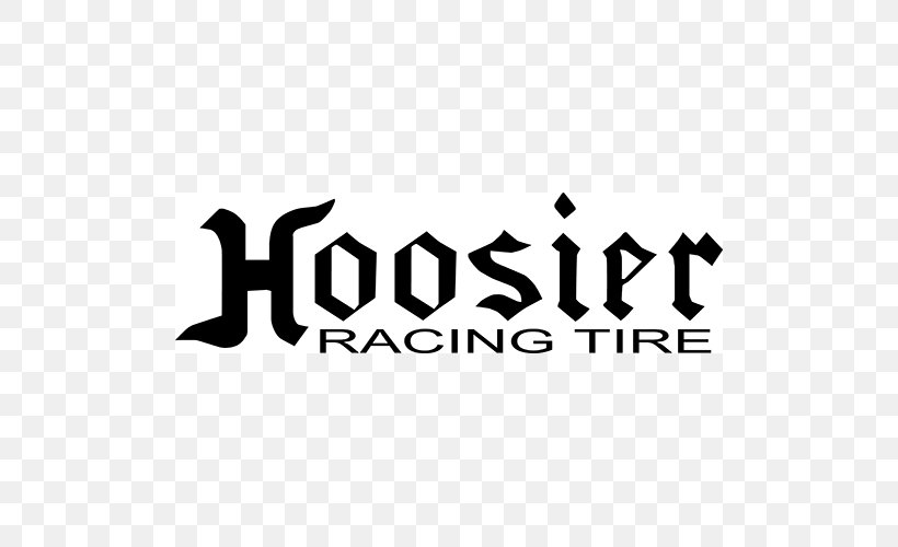 Decal Hoosier Racing Tire Bumper Sticker Die Cutting, PNG, 500x500px, Decal, Area, Auto Racing, Black, Black And White Download Free