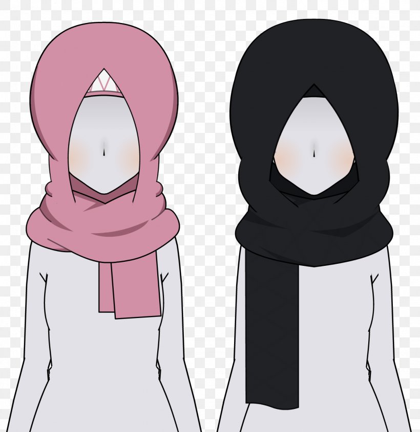 Hood Kisekae Set System Export Hijab Headgear, PNG, 1437x1482px, Watercolor, Cartoon, Flower, Frame, Heart Download Free