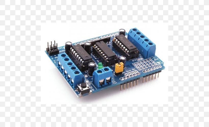 Arduino Motherboard Servomechanism Motor Controller Electronics, PNG, 500x500px, Arduino, Asus, Circuit Component, Electrical Connector, Electronic Component Download Free