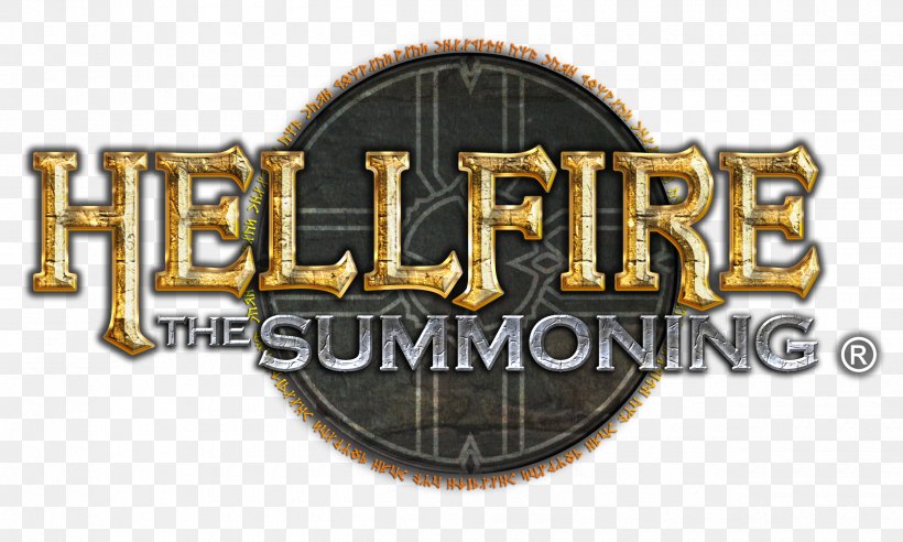 HellFire The Summoning Game Guide Logo Brand Font, PNG, 2500x1500px, Logo, Brand, Emblem, Label, Screenshot Download Free