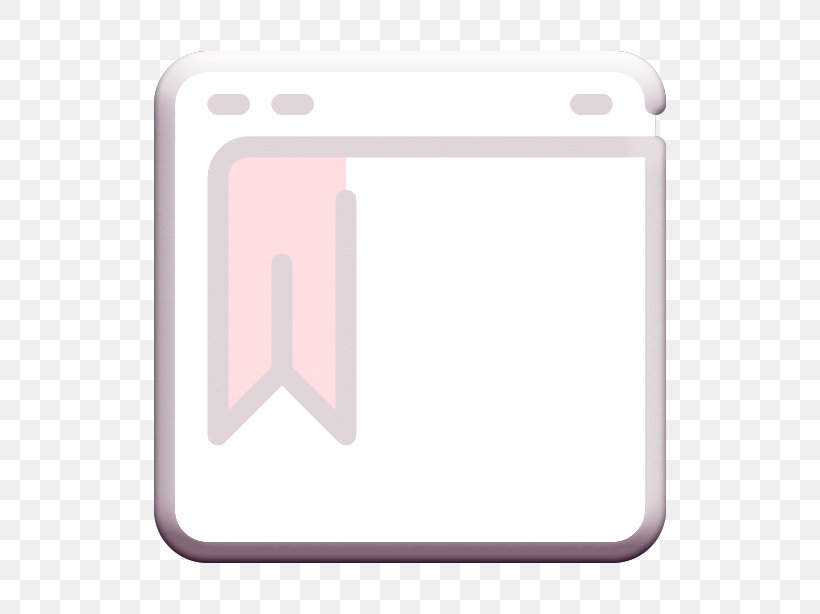 Icon Website, PNG, 614x614px, Bookmark Icon, Brand, Browser Icon, Material Property, Pink Download Free