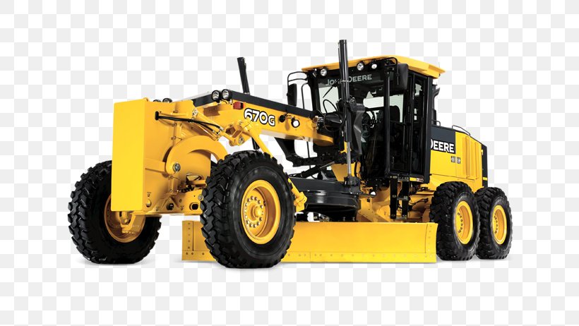 John Deere Palmero Grader Architectural Engineering Tractor, PNG, 642x462px, John Deere, Agricultural Machinery, Architectural Engineering, Bulldozer, Construction Equipment Download Free