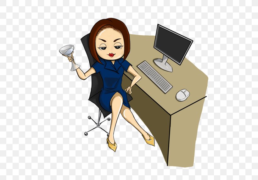 Office Lady Art Mail, PNG, 600x575px, Office Lady, Art, Cartoon, Communication, Computer Operator Download Free