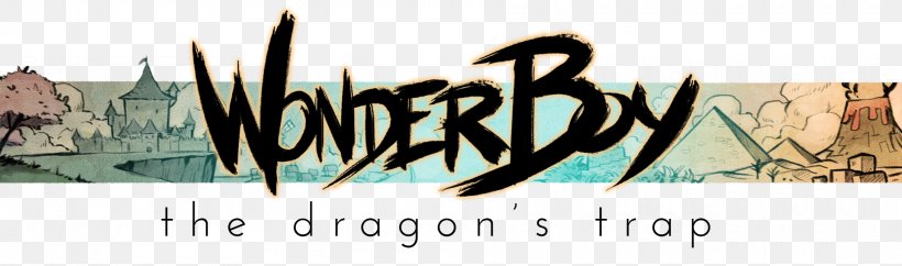 Wonder Boy: The Dragon's Trap Wonder Boy III: The Dragon's Trap Nintendo Switch Video Game, PNG, 1920x568px, Wonder Boy, Artwork, Brand, Calligraphy, Expansion Pack Download Free