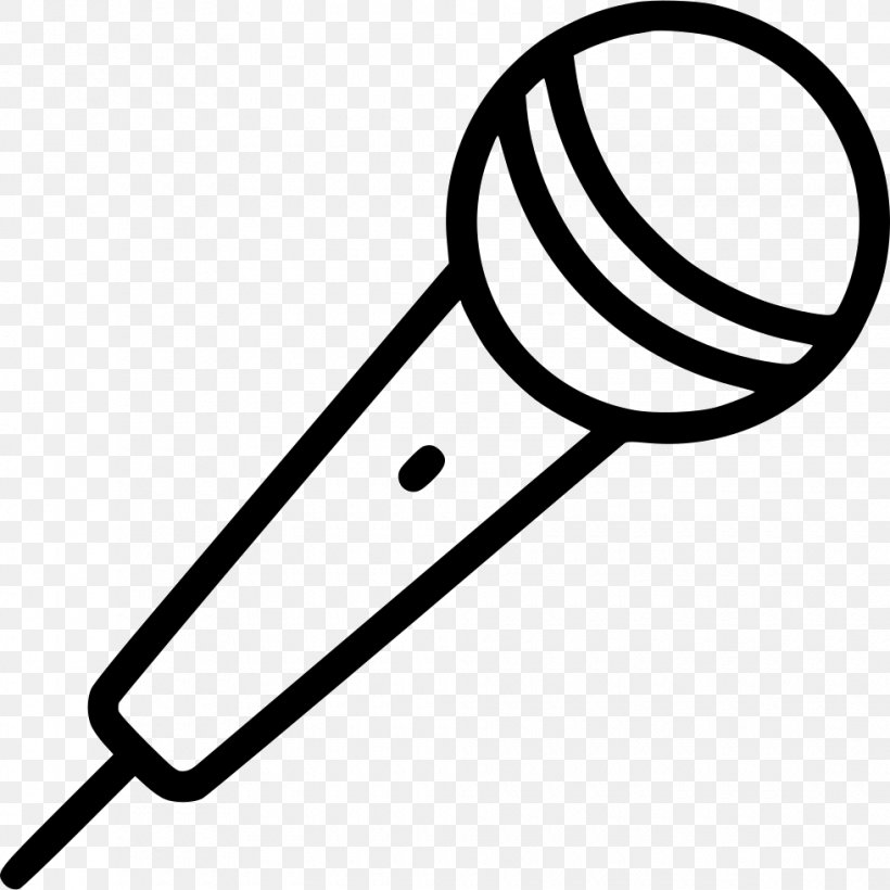 Microphone Clip Art, PNG, 980x980px, Microphone, Area, Black And White, Communication, Email Download Free