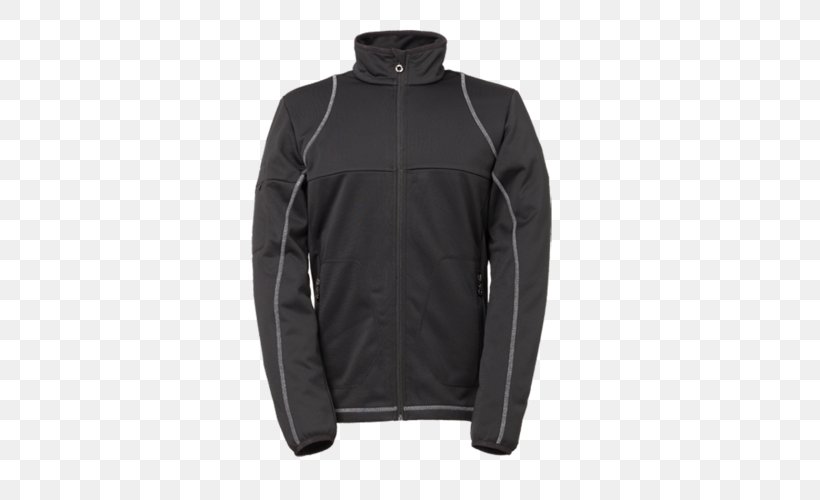 Jacket Hoodie Polar Fleece Gilets, PNG, 500x500px, Jacket, Black, Fleece Jacket, Gilets, Hood Download Free