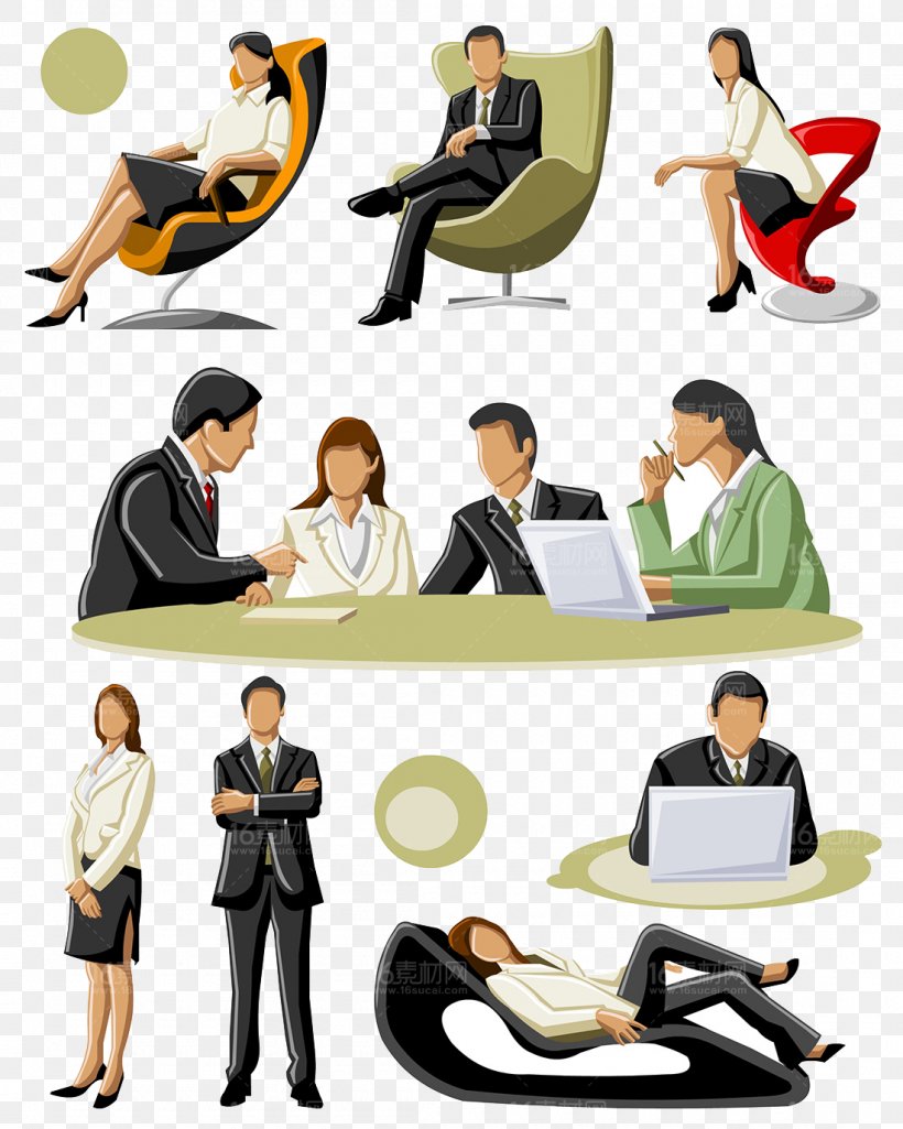 Royalty-free Illustration, PNG, 1100x1375px, Royaltyfree, Business, Business Consultant, Businessperson, Cartoon Download Free