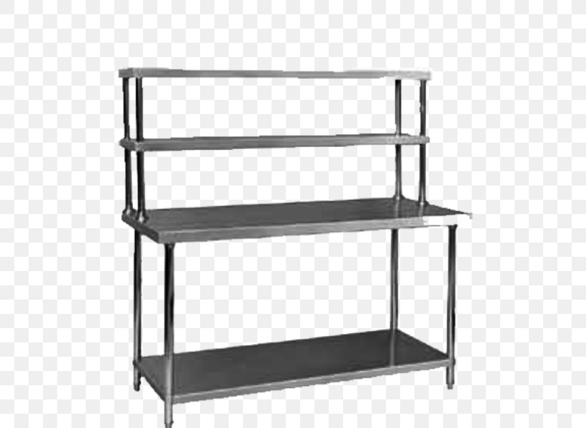 Table Shelf Stainless Steel Sink Kitchen, PNG, 600x600px, Table, Bookcase, Countertop, Freezers, Furniture Download Free