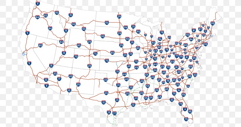 United States US Numbered Highways US Interstate Highway System Road, PNG, 689x432px, Watercolor, Cartoon, Flower, Frame, Heart Download Free