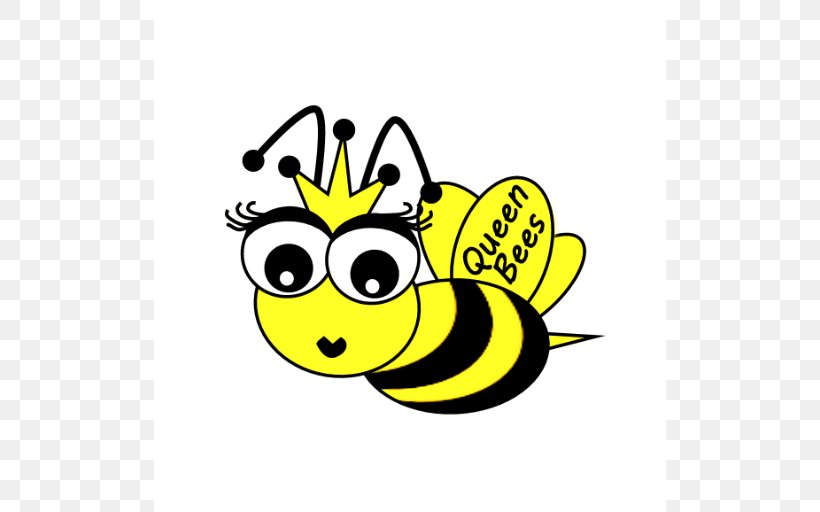 Western Honey Bee Queen Bee Clip Art, PNG, 512x512px, Western Honey Bee, Bee, Beehive, Blog, Bumblebee Download Free