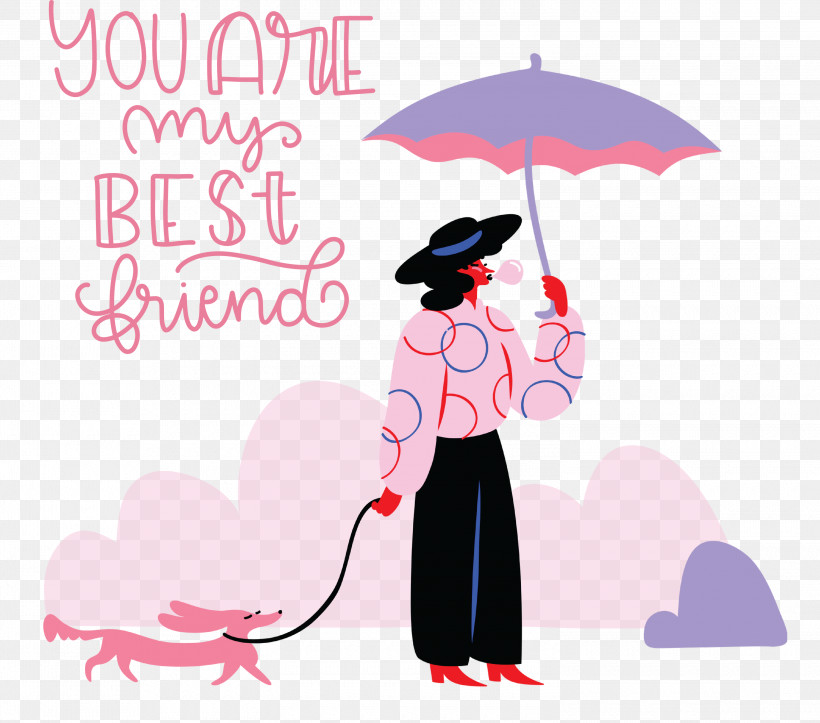 Best Friends You Are My Best Friends, PNG, 3000x2646px, Best Friends, Cartoon, Character, Dog, Dog Walking Download Free