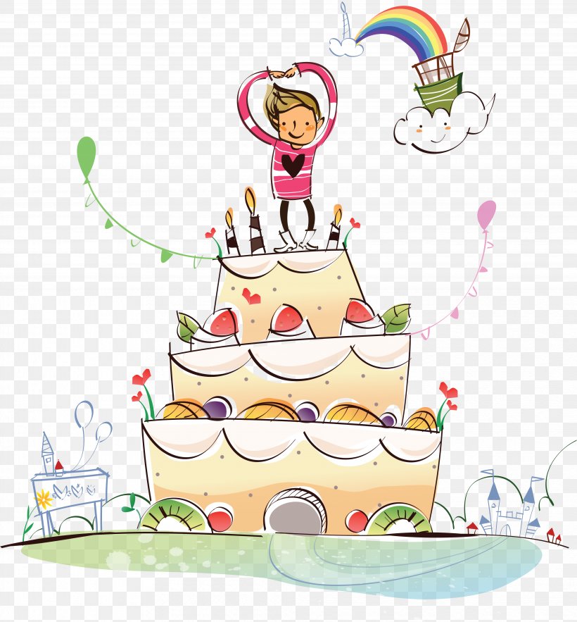 Birthday Cake Torte Chocolate Cake Clip Art, PNG, 4072x4387px, Birthday Cake, Area, Artwork, Birthday, Cake Download Free