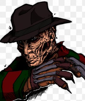 Freddy Krueger Jason Voorhees Freddy Vs Jason Vs Ash The Nightmare Warriors Film Png 427x600px Freddy Krueger Black And White Character Drawing Fictional Character Download Free