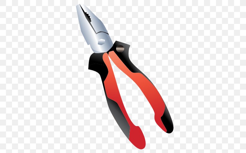 Needle-nose Pliers Hand Tool Diagonal Pliers Locking Pliers, PNG, 512x512px, Pliers, Diagonal Pliers, Drill, Hammer, Hand Tool Download Free