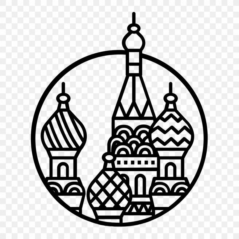 Moscow Kremlin Saint Basil's Cathedral Computer Icons Clip Art, PNG, 1200x1200px, Moscow Kremlin, Black And White, Dome, Line Art, Monochrome Photography Download Free