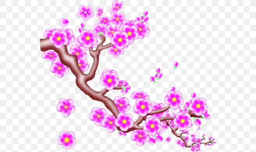 Plum Blossom Red, PNG, 563x486px, Plum Blossom, Bamboo, Blossom, Blue, Branch Download Free