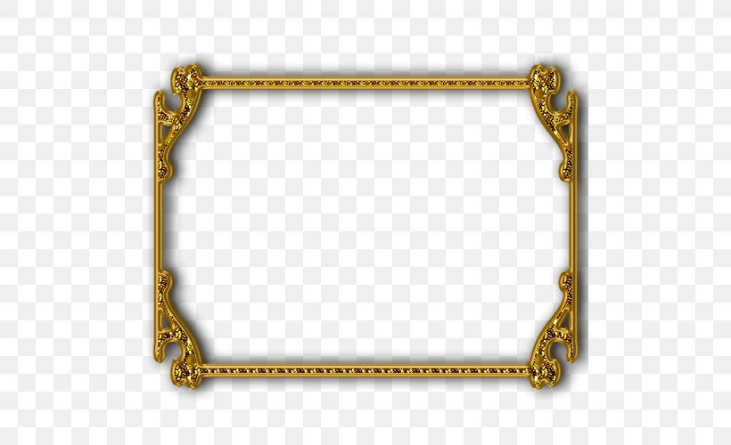 Picture Frames Pattern, PNG, 500x500px, Picture Frames, Area, Picture Frame, Rectangle, Yellow Download Free