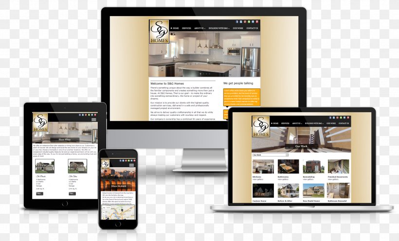 Responsive Web Design HeadAche Designs Graphic Design, PNG, 2550x1543px, Responsive Web Design, Brand, Building, Custom Home, Headache Designs Download Free