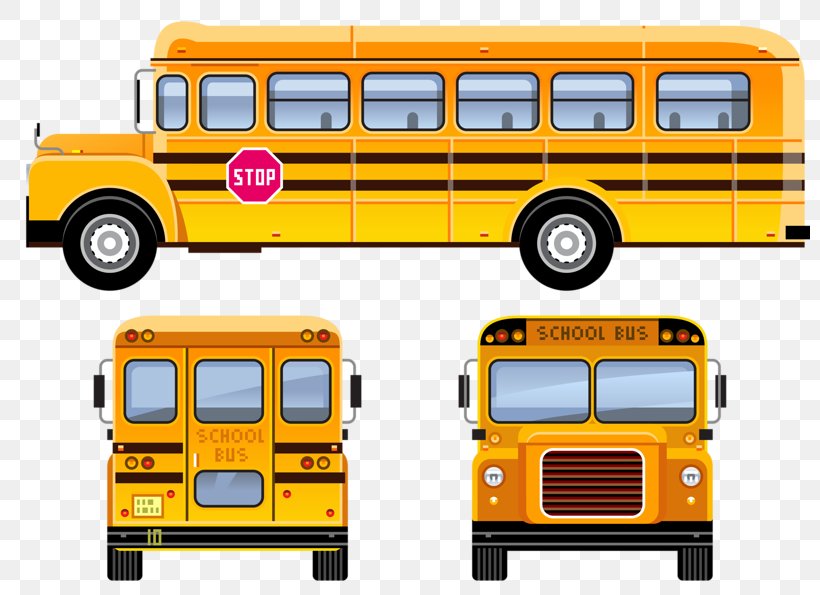 School Bus Student Clip Art, PNG, 800x595px, Bus, Brand, Bus Stop, Commercial Vehicle, Double Decker Bus Download Free