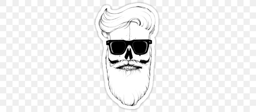 T-shirt Drawing Beard Nose Sketch, PNG, 375x360px, Tshirt, Art, Beard, Black And White, Clothing Download Free