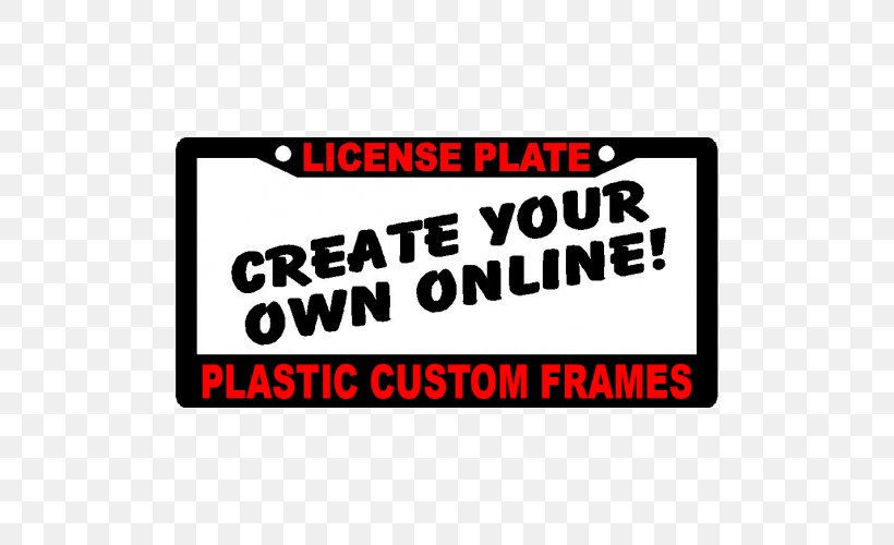 Vehicle License Plates Vanity Plate Picture Frames Window, PNG, 500x500px, Vehicle License Plates, Area, Banner, Brand, Furniture Download Free