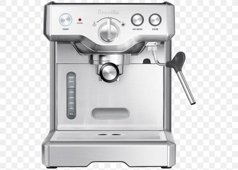 Espresso Machines Coffee Breville Duo-Temp Pro, PNG, 784x585px, Espresso, Breville, Breville Dual Boiler Bes920xl, Coffee, Coffeemaker Download Free