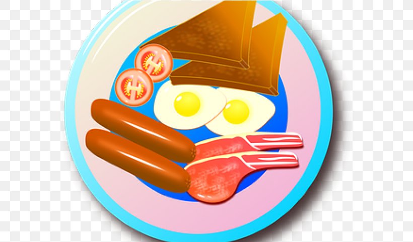 Junk Food Cartoon, PNG, 585x481px, Full Breakfast, American Food, Bockwurst, Bologna Sausage, Bratwurst Download Free