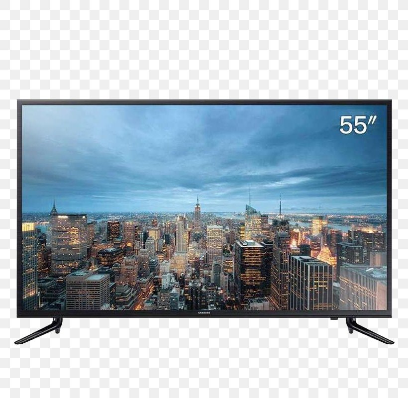 Samsung Ultra-high-definition Television 4K Resolution LED-backlit LCD Smart TV, PNG, 800x800px, 4k Resolution, Samsung, Advertising, City, Computer Monitors Download Free