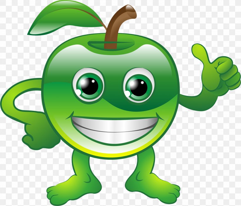 Apple Android Fruit Clip Art, PNG, 3665x3143px, Apple, Amphibian, Android, Cartoon, Drawing Download Free