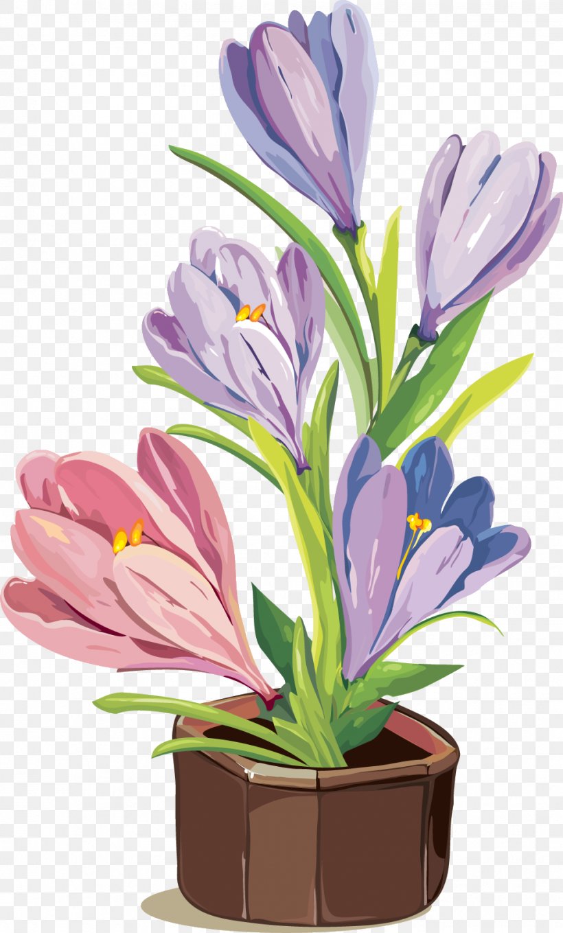 Drawing Graphic Design, PNG, 978x1622px, Drawing, Crocus, Cut Flowers, Floral Design, Floristry Download Free